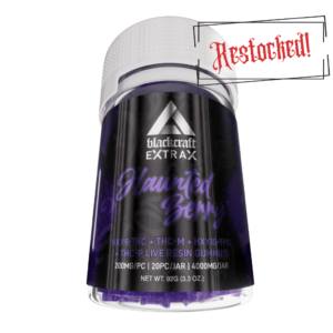 Haunted Berry Blackcraft Extrax Live Resin Gummies 4000mg