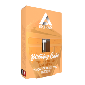 Birthday Cake THCh THCjd Live Resin Cartridge 2G Lights Out