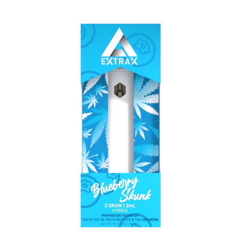 Blueberry Skunk THCh THCjd Disposable – Live Resin (2g)