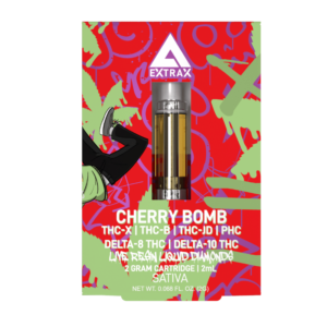 Cherry Bomb THC-X THC-B PHC Cartridges 2G
