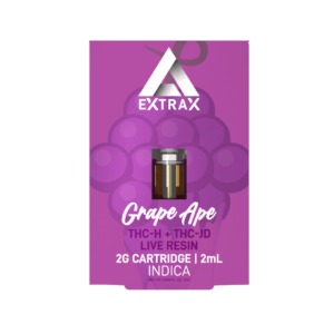 Grape Ape THCh THCjd Live Resin Cartridge 2g