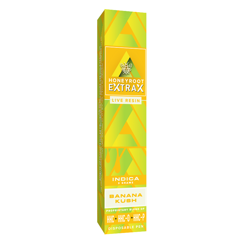 Banana Kush Honeyroot Extrax Disposable