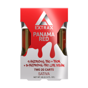 Panama Red HXY9-THC + THCM + HXY8-THC Live Resin 2G Cartridge – 2 Pack