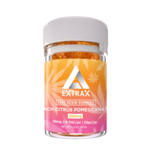 Peach Citrus Pomegranate Delta-9 THC Gummies