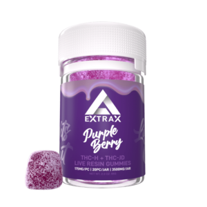 Purple Berry THCh THCjd Gummies 3500mg
