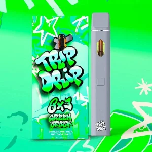 Green Crack – Trip Drip 8×3 – 3g Disposable Blend – 3000mg