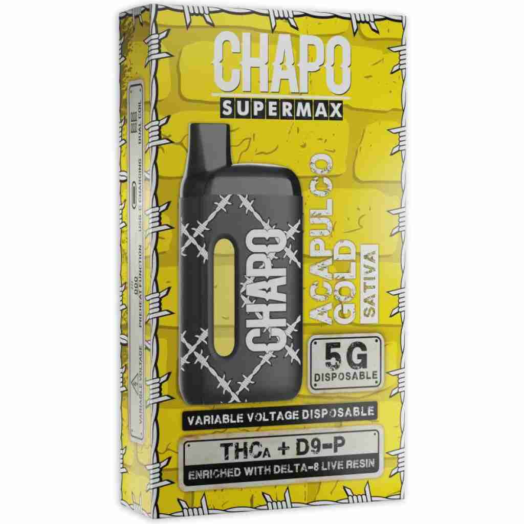 Chapo Supermax Blend THCa Disposables 5G