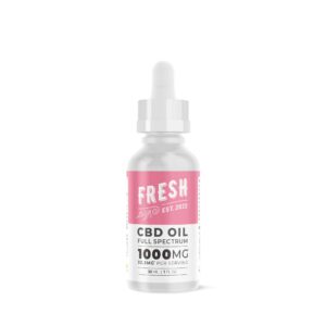 Full Spectrum CBD Oil – 1,000mg – Fresh