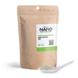 CBG Isolate Nano Powder – 100g – Bulk Nano Technology (100,000mg)