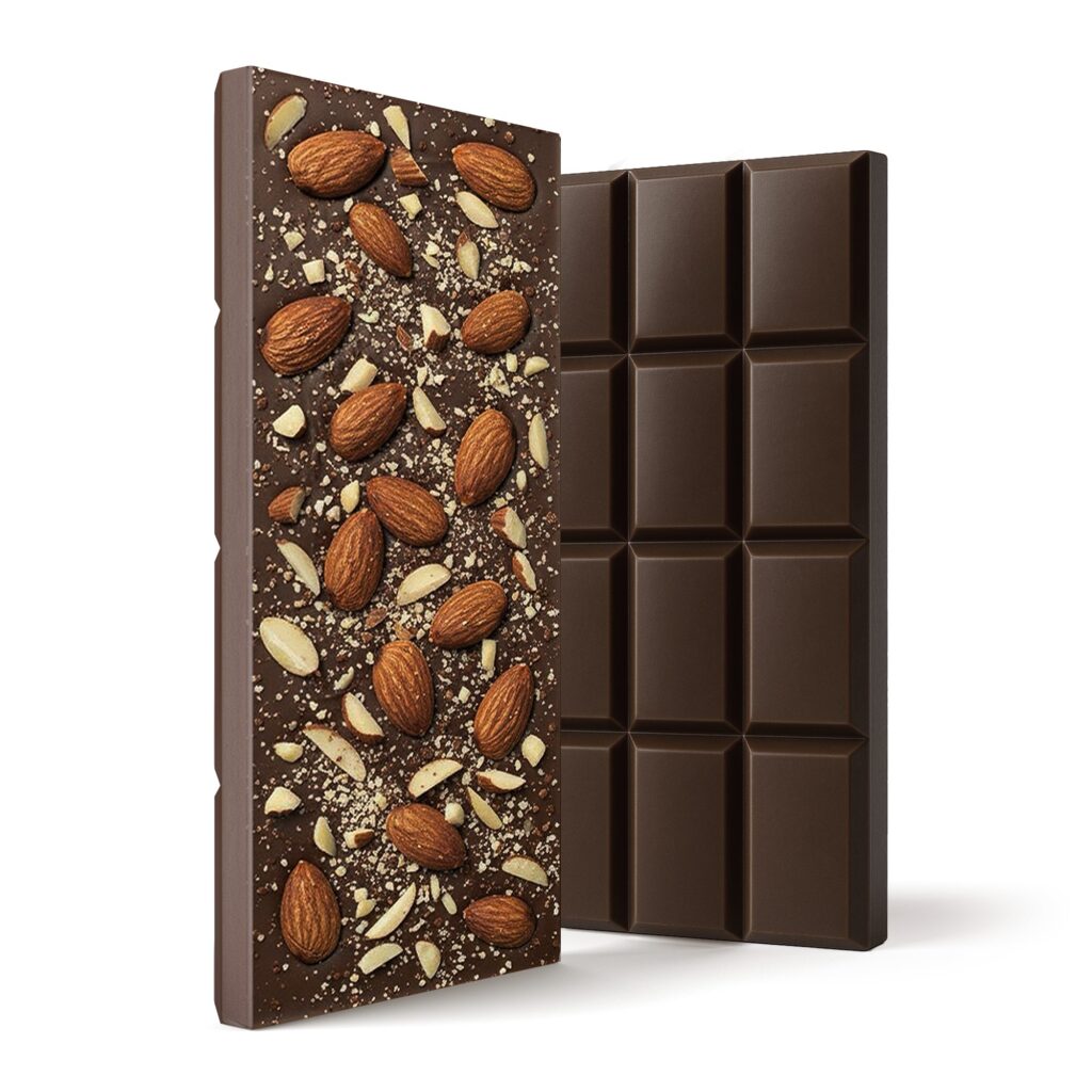 1,200mg Dark Chocolate & Almond Bar – Delta 8