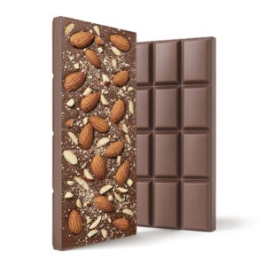 1,200mg Milk Chocolate & Almonds Bar – Delta 8