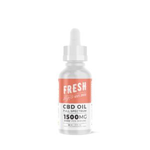 Full Spectrum CBD Oil – 1,500mg – Fresh