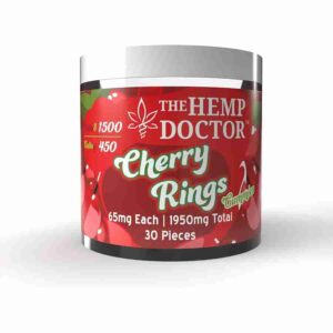 Hemp Doctor 65mg D8 + D9 Cherry Rings (30pc)