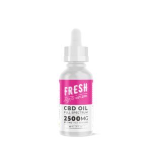 Full Spectrum CBD Oil – 2,500mg – Fresh