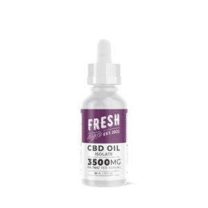 CBD Isolate Oil – 3,500mg – Fresh
