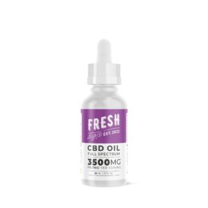 Full Spectrum CBD Oil – 3,500mg – Fresh