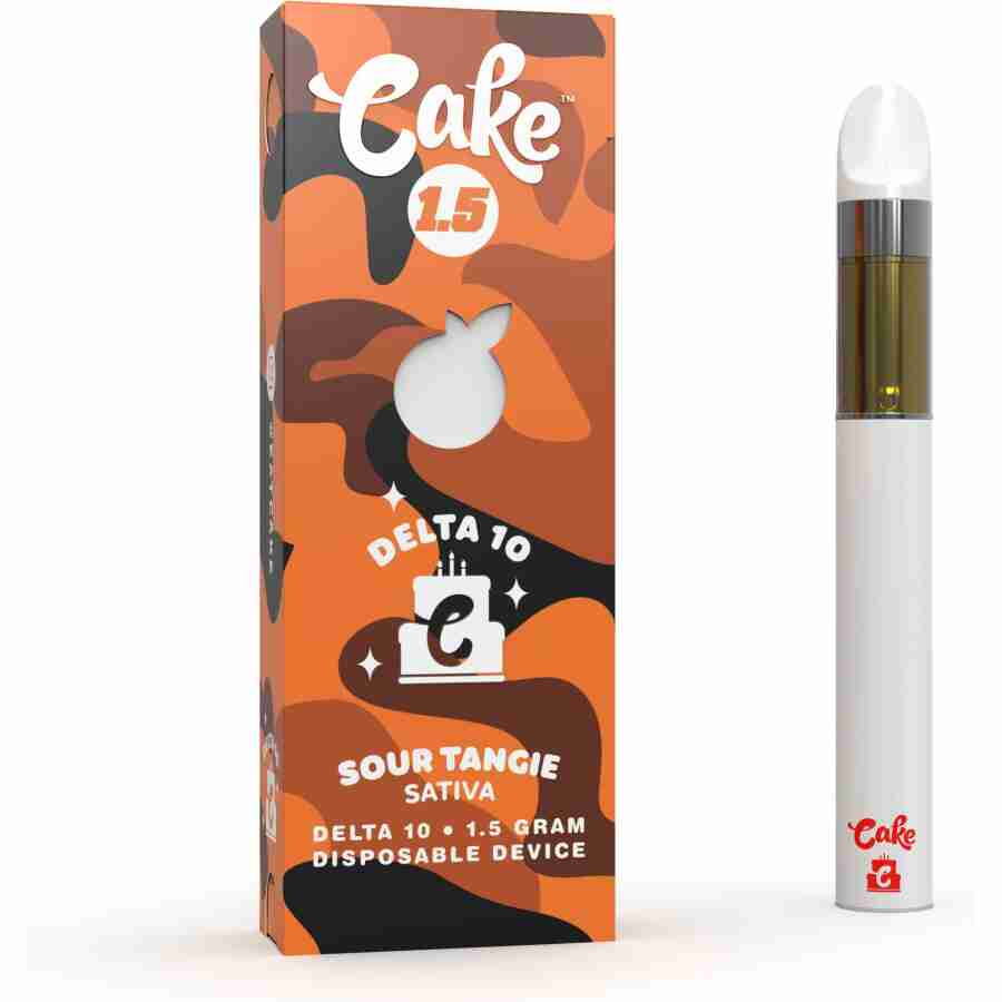 Cake Sour Tangie Delta 10 Disposable (1.5g)