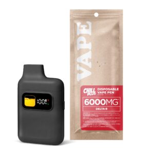 6000mg D8 Vape Pen – Grand Daddy Pluto – Indica – 6ml (6,000mg)