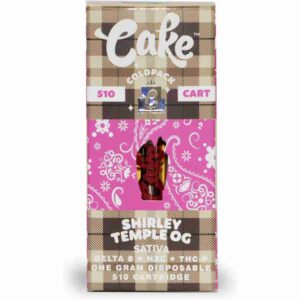Cake Shirley Temple OG D8 + HXC + THC-P Cartridge (1g)