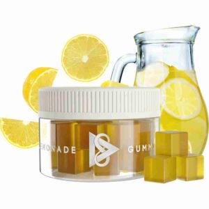 Delta 8 Sour x Lemonade 25mg Gummies (20pc)