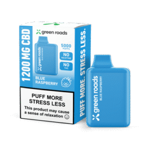CBD Puff Blue Raspberry – 1200mg