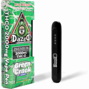 DazeD8 Green Crack Live Resin THC-O Disposable (2g)