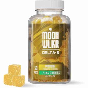 MoonWlkr Pineapple Express Delta 8 Gummies – 50pc (12.5mg)