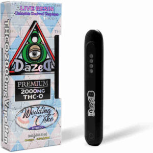 DazeD8 Wedding Cake Live Resin THC-O Disposable (2g)