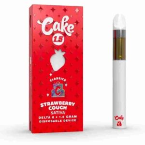 Cake Strawberry Cough Delta 8 Disposable (1.5g)