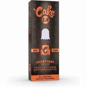 Cake Ghost Haze Live Resin Delta 8 Disposable (1.5g)