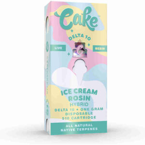 Cake Ice Cream Rosin Live Resin Delta 10 Cartridge (1g)