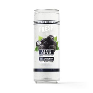D8 Nano Blackberry THC Seltzer – 300mg – Fresh