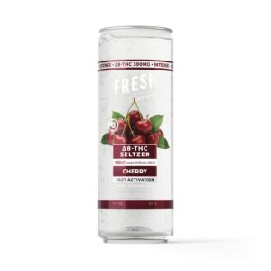 D8 Nano Cherry THC Seltzer – 300mg – Fresh