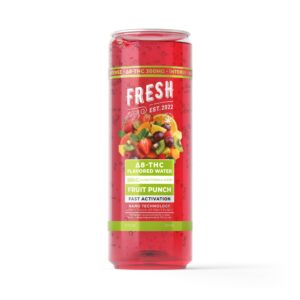 D8 Nano Fruit Punch THC Water – 300mg – Fresh