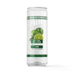 D8 Nano Lime THC Seltzer – 300mg – Fresh