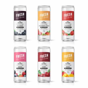 D9 Nano THC Seltzer – 600mg – 6ct – Fresh