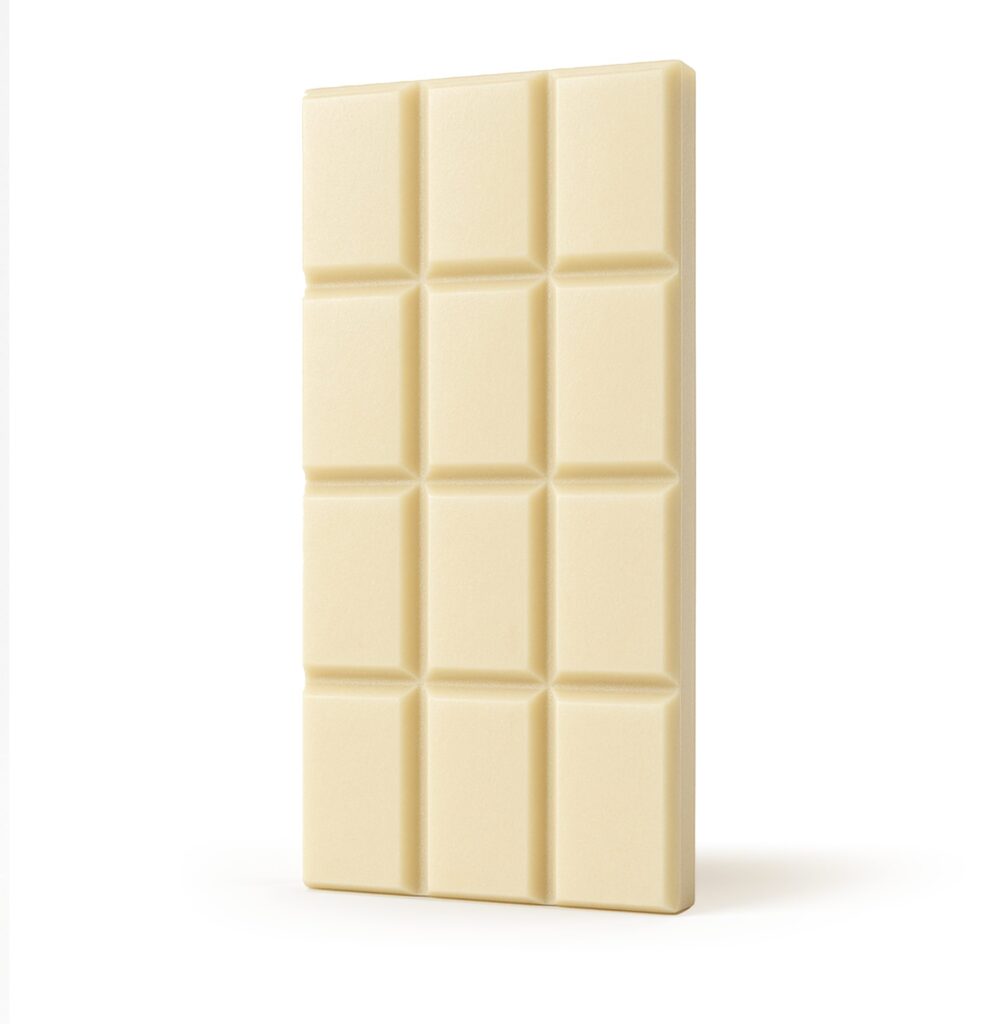 Delta 9 THC White Chocolate Bar – 300mg – Fresh
