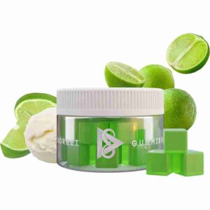 Delta 8 Lime x Sorbet 25mg Gummies (20pc)