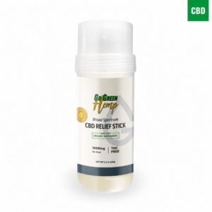 CBD Relief Stick 1000mg | USDA Organic | Muscle & Joint Pain Topical