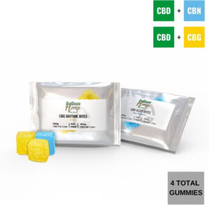 CBD Gummy Sampler Pack | CBN Sleep + CBG Daytime | THC-Free | Vegan