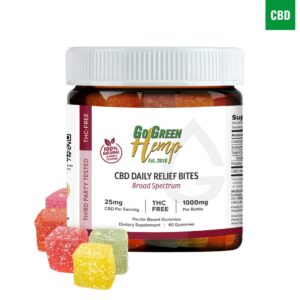 CBD Gummies 25mg | Daily Relief | THC-Free | Vegan