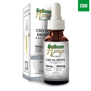 CBD Oil Tincture | Natural Unflavored | 300mg-2040mg | THC-Free