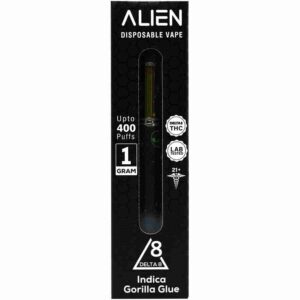 Alien Gorilla Glue 1g Delta 8 Disposable