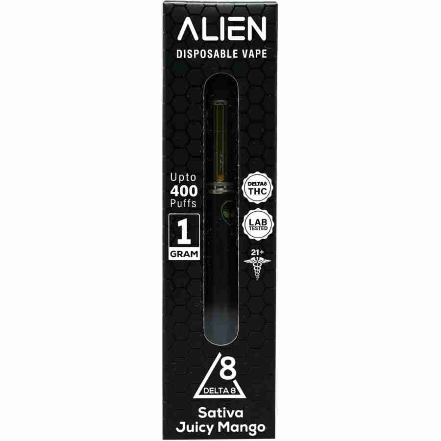 Alien Juicy Mango 1g Delta 8 Disposable