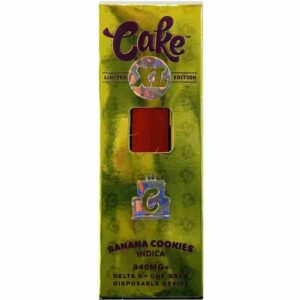 Cake Banana Cookies XL 1g Delta 8 Disposable