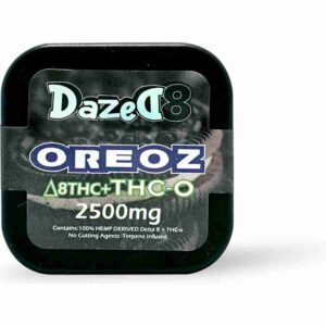 DazeD8 Oreoz Delta 8 THC-O Dab