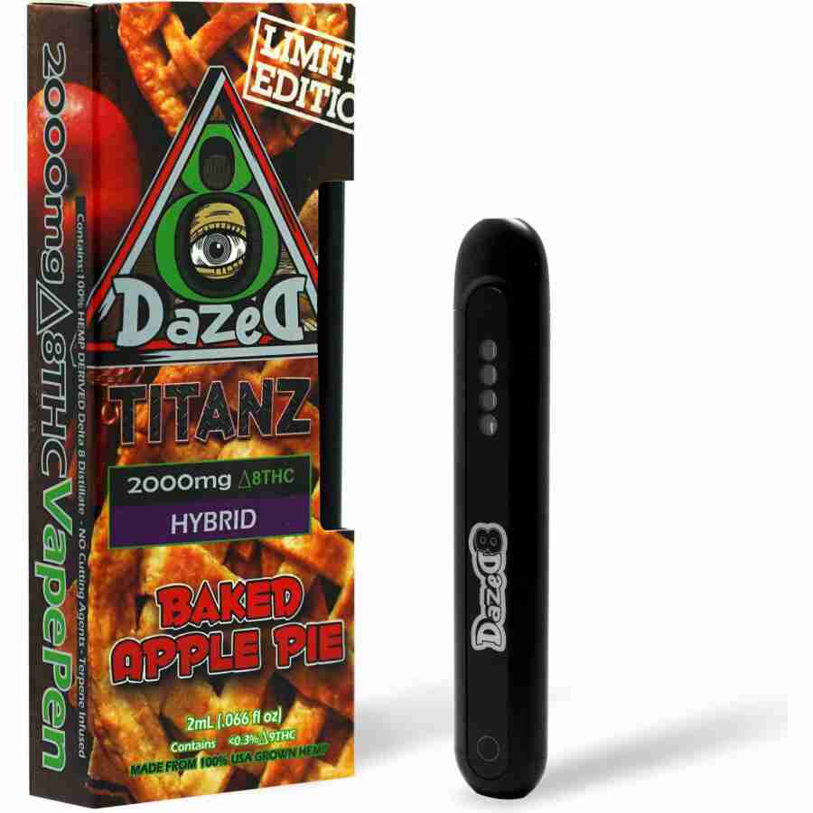DazeD8 Baked Apple Pie Delta 8 Disposable (2g)