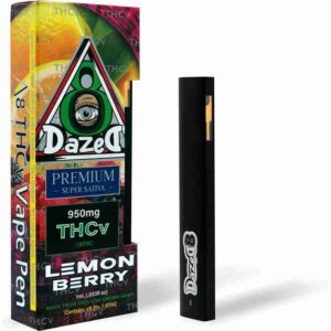 DazeD8 Lemon Berry Delta 8 THCV Disposable (1g)