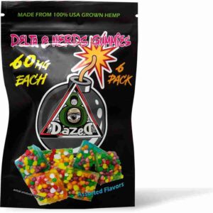 DazeD8 Nerds Delta 8 Gummies – 6pc (60mg)