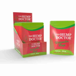 Hemp Doctor Watermelon Rings 60mg Gummies (2pc)